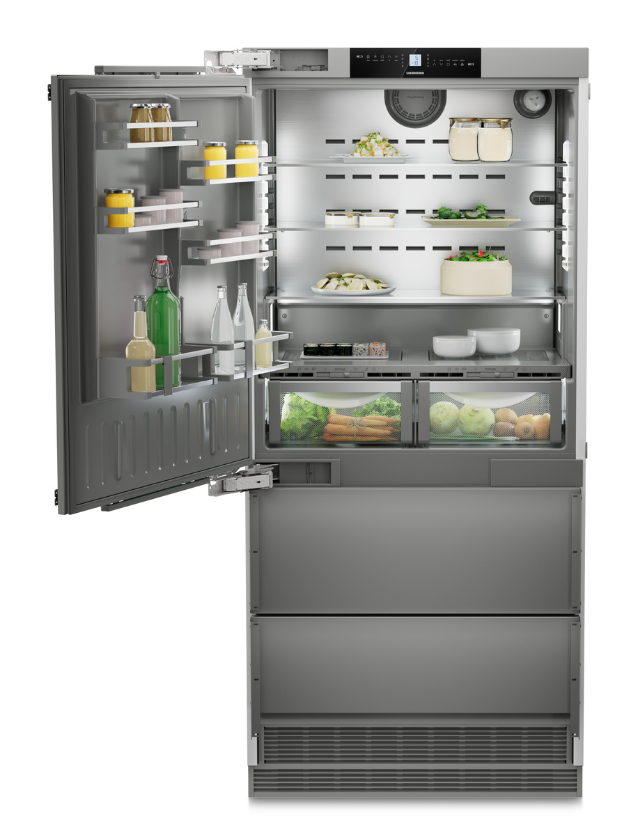 LIEBHERR ECBNe 8871 Integrálható hűtő-fagyasztó-kombináció BioFresh-sel és NoFrost-tal