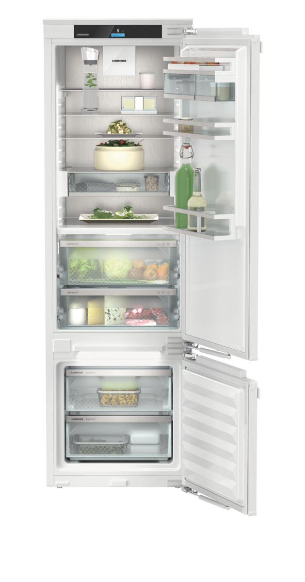 LIEBHERR ICBbi 5152 Integrálható hűtő-fagyasztó kombináció BioFresh-sel és NoFrost-tal