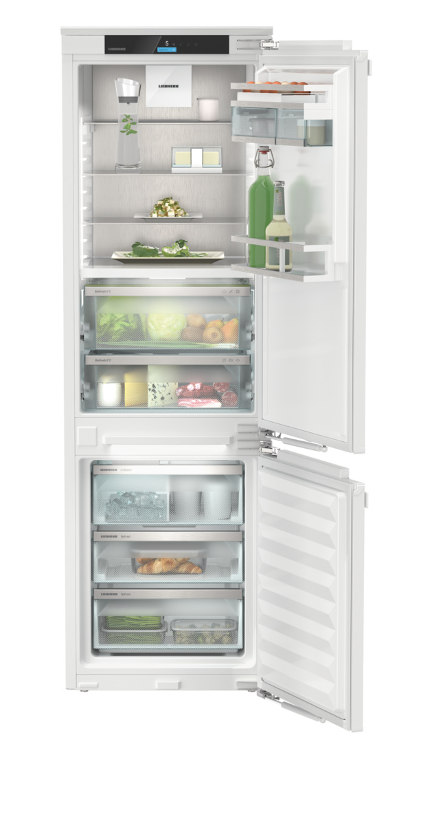 LIEBHERR ICBNdi 5163 Integrálható hűtő-fagyasztó-kombináció BioFresh-sel és NoFrost-tal