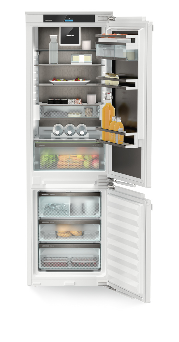 LIEBHERR ICNbsci 5173 Beépíthető hűtő-fagyasztó kombináció EasyFresh és NoFrost funkciókkal