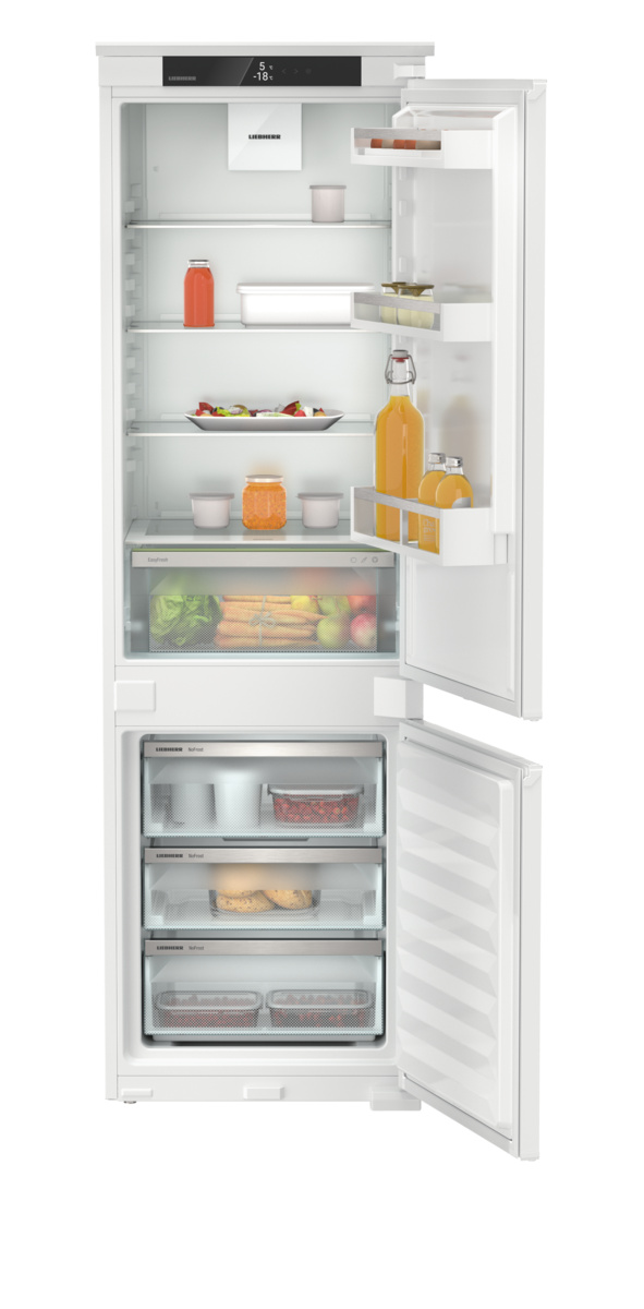 LIEBHERR IKGNS 51Vd03 Beépíthető hűtő-fagyasztó kombináció EasyFresh és NoFrost funkciókkal