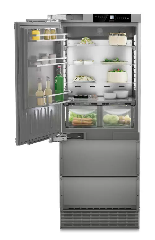 LIEBHERR ECBNe 7871 Integrálható hűtő-fagyasztó-kombináció BioFresh-sel és NoFrost-tal