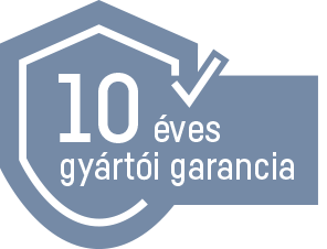 10 év garancia!