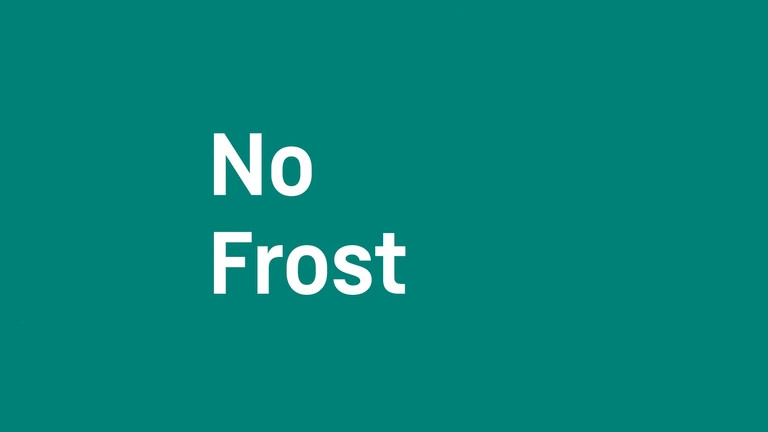 NoFrost technológia